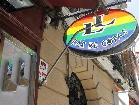 LL gay bar in Madrid