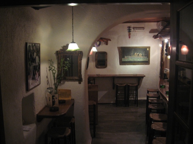 Mykonos bar