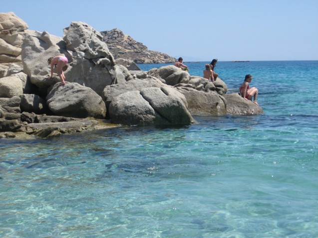 Mykonos beach