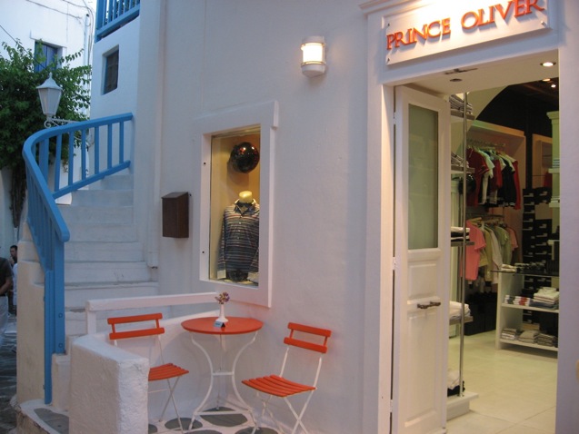 Mykonos shops