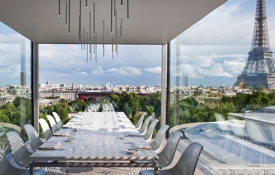 Palais de Tokyo's temporary restaurant, Paris