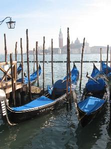 Gondolas, Venice