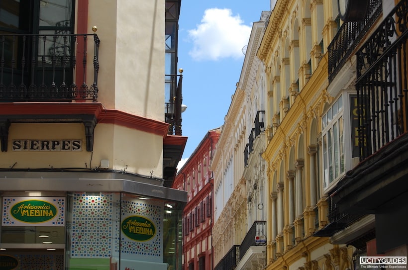 Seville shopping street
