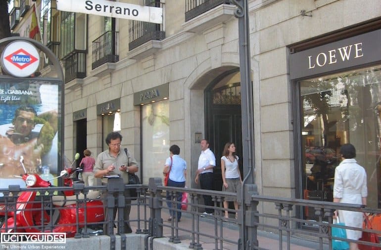 Calle Serrano, Madrid